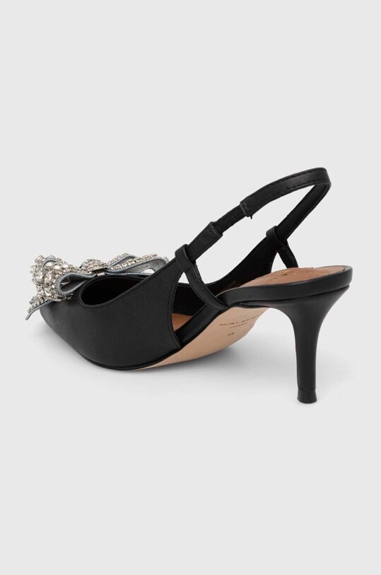 Obuv Kožené lodičky Kurt Geiger London Belgravia Bow Sling 621700109.BLACK čierna