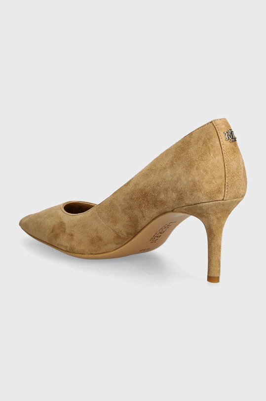 Взуття Замшеві туфлі Lauren Ralph Lauren Lanette 802709652022 бежевий