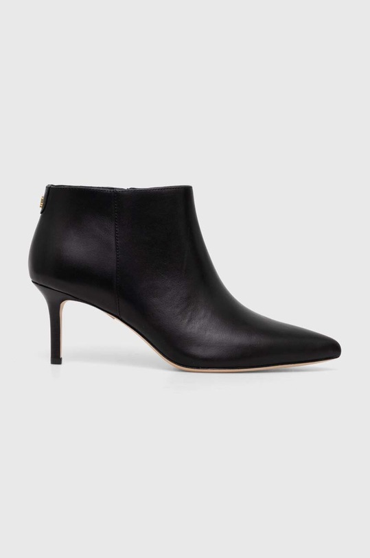 Δερμάτινες μπότες Lauren Ralph Lauren Lizie 802937786001.001 μαύρο AW24