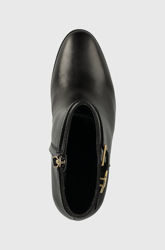 Δερμάτινες μπότες Lauren Ralph Lauren Bailey μαύρο 802937808001.001