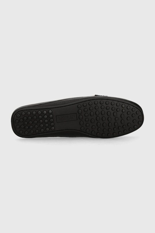 Kožené šľapky Lauren Ralph Lauren Barnsbury 802937814001.001 čierna