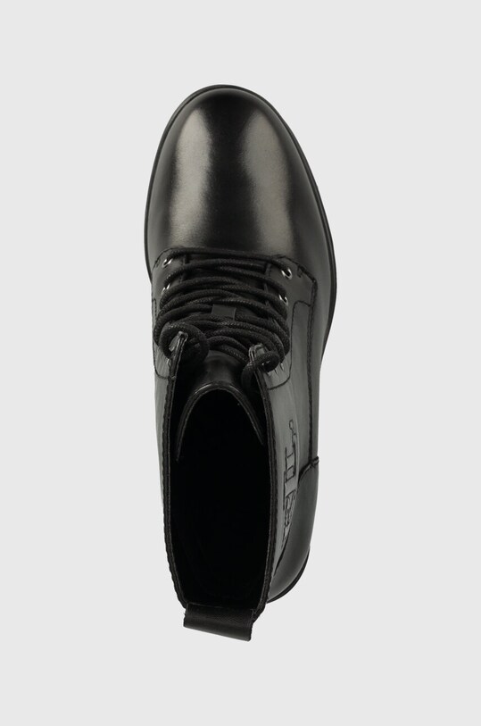Шкіряні черевики Lauren Ralph Lauren Cameron чорний 802937826001.001