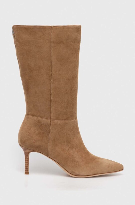 Замшевые сапоги Lauren Ralph Lauren Leannah 802942517001.260 бежевый AW24