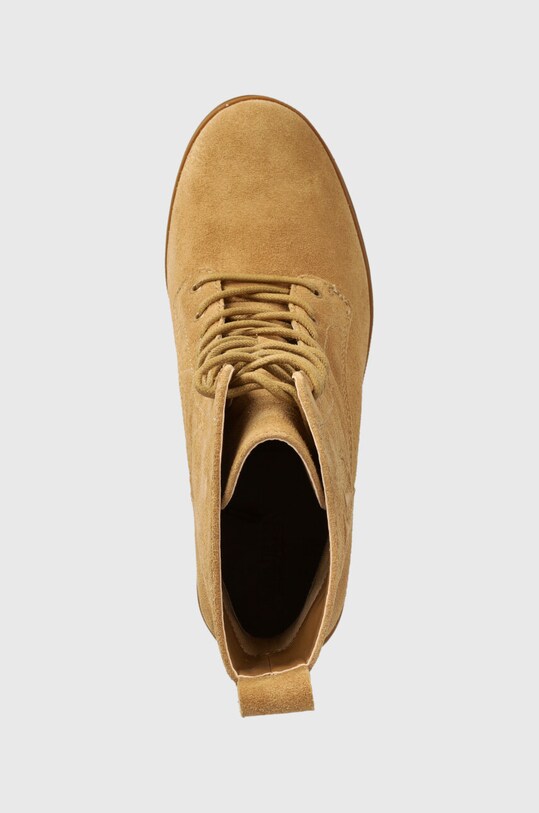 Semišové boty Lauren Ralph Lauren Cameron béžová 802942568001.260