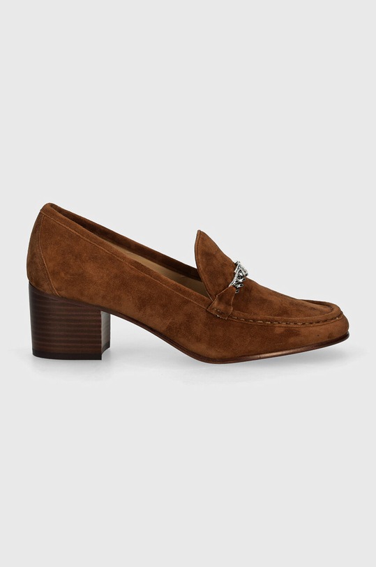 Γοβάκια σουέτ Lauren Ralph Lauren Winslet 802942574005.200 καφέ AW24