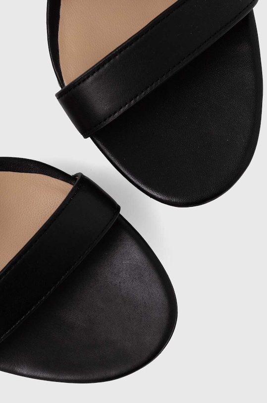 Lauren Ralph Lauren sandały skórzane Kerri 802942777001.001 czarny