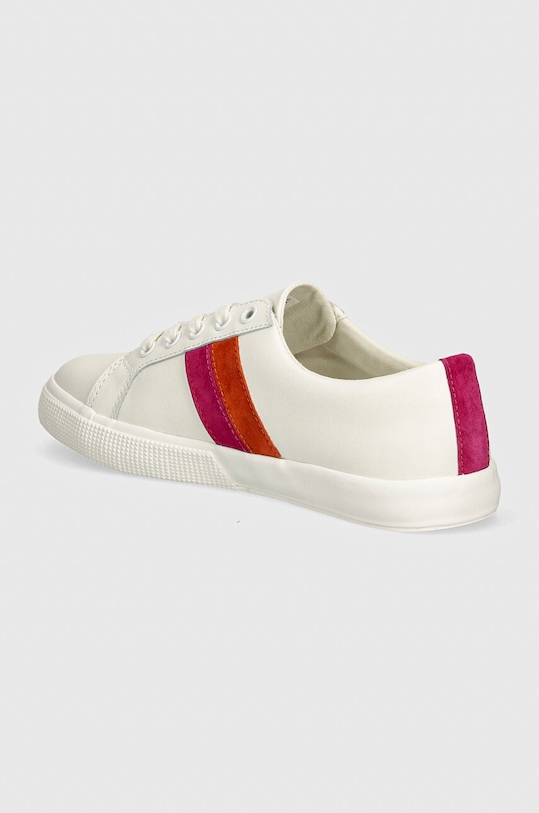 Boty Kožené tenisky Lauren Ralph Lauren Janson II 802942783001.100 bílá