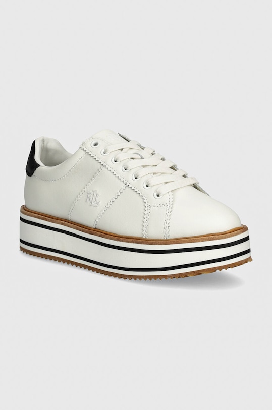 Lauren Ralph Lauren sneakers Amelia platformă alb 802943022001.100
