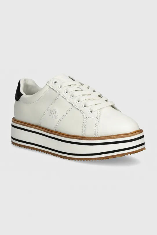 Lauren Ralph Lauren sneakers Amelia platformă alb 802943022001.100