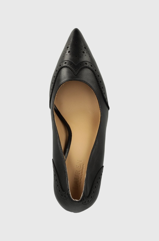 Кожаные туфли Lauren Ralph Lauren Lynden чёрный 802946161001.001