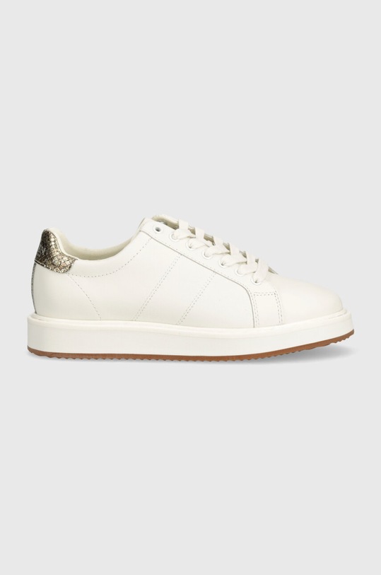 Kožne tenisice Lauren Ralph Lauren Angeline 4 802946810001.100 bijela AW24