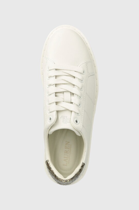 Lauren Ralph Lauren sneakersy skórzane Angeline 4 biały 802946810001.100