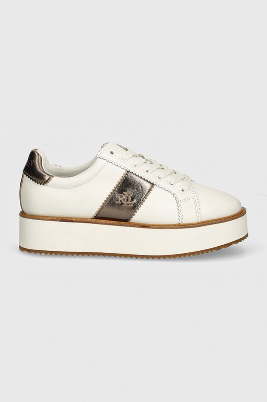 Шкіряні кросівки Lauren Ralph Lauren Amelia 802947677001.100 білий AW24
