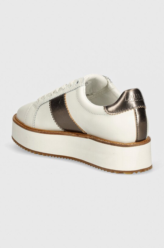 Обувки Кожени маратонки Lauren Ralph Lauren Amelia 802947677001.100 бял