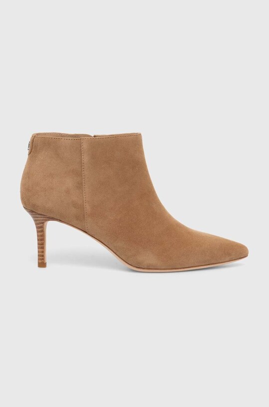 Замшевые ботинки Lauren Ralph Lauren Lizie 802942513001.260 бежевый AW24