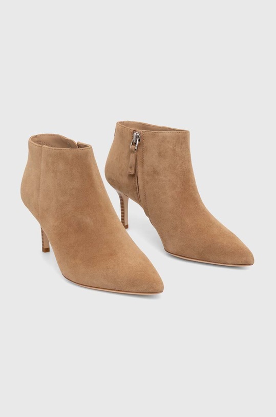 Παπούτσια Σουέτ μπότες Lauren Ralph Lauren Lizie 802942513001.260 μπεζ