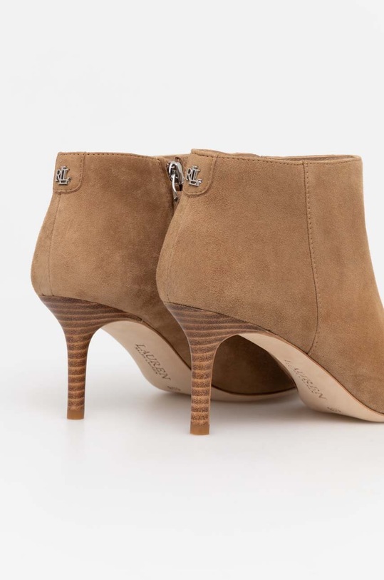 Σουέτ μπότες Lauren Ralph Lauren Lizie μπεζ 802942513001.260