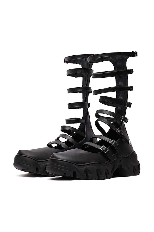 Rombaut baleriny BOCCACCIO II MJ HIGH W23.B.034 czarny AW24