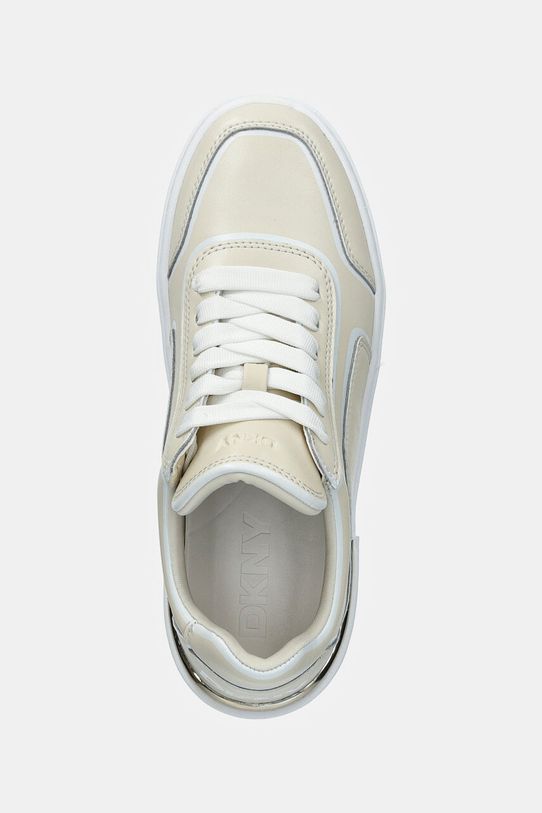 Dkny sneakers din piele Baylor bej K3491306.IQ3