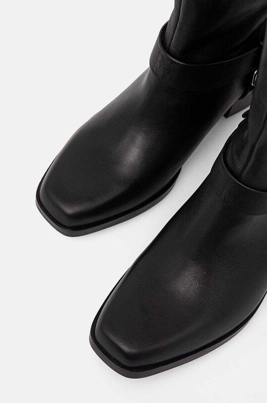 Шкіряні чоботи Dkny Stace K2436059.BLK чорний