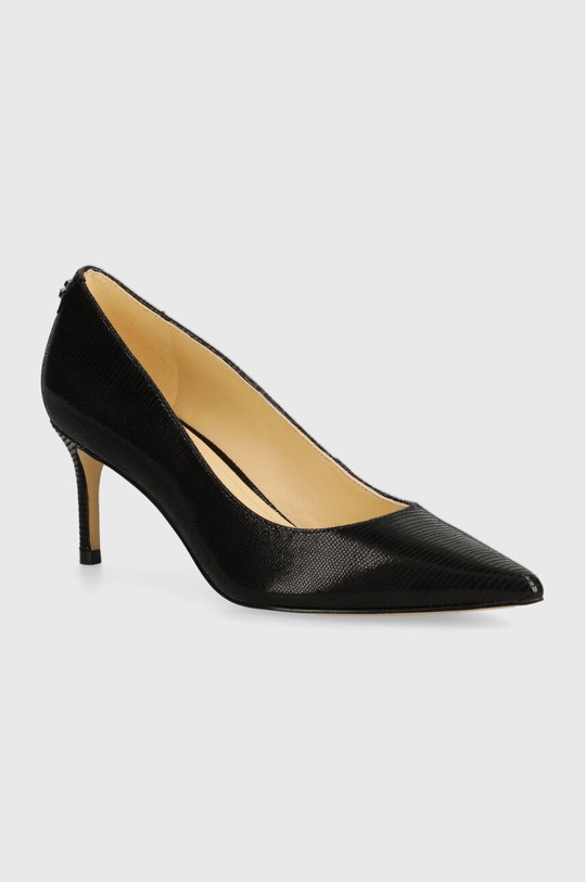 Guess szpilki skórzane BRAVO9 5-8 cm czarny FLTBR9.LEA08.BLACK