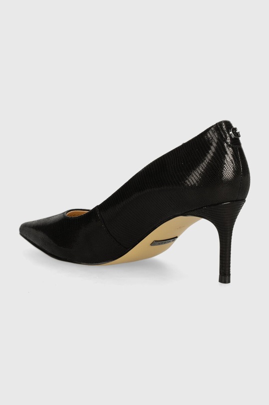 Obuwie Guess szpilki skórzane BRAVO9 FLTBR9.LEA08.BLACK czarny