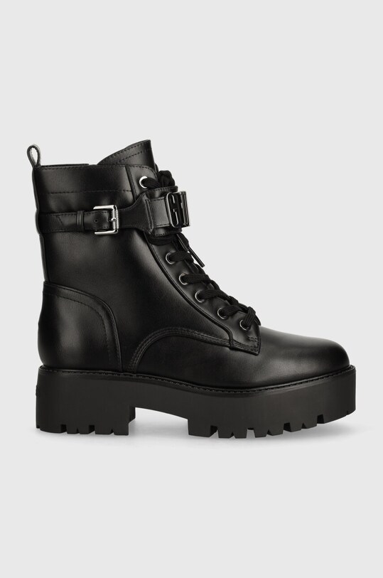 Guess bocanci VAIRES FLTSOM.ELE10.BLACK negru AW24