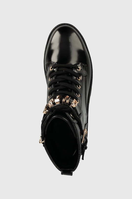Guess botki VAIRES czarny FLTSOM.PAT10.BLACK