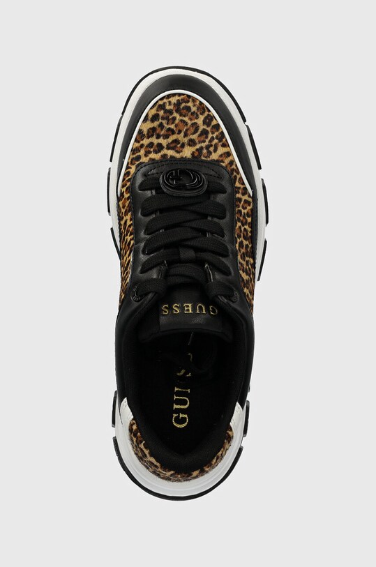 Кроссовки Guess BERRETT чёрный FLTBER.PEL12.LEOPA