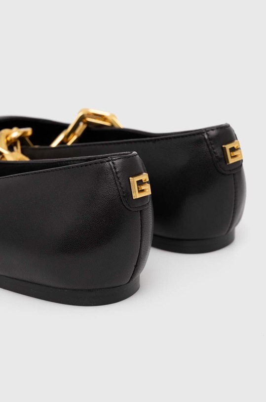 Scarpe Guess ballerine in pelle LEVY FLTBLE.LEA02.BLACK nero