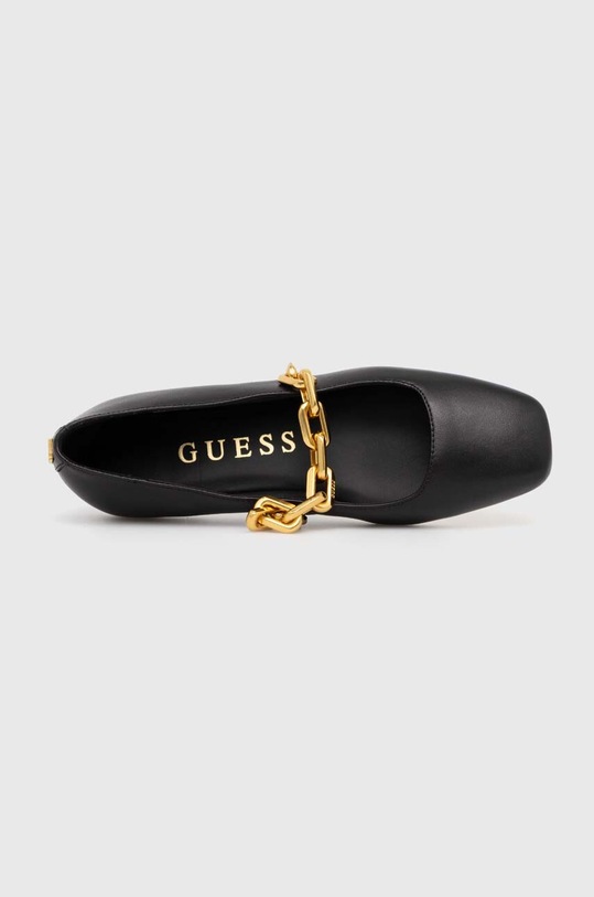 Guess ballerine in pelle LEVY FLTBLE.LEA02.BLACK nero