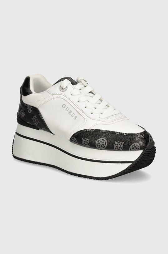 Tenisky Guess CAMRIO7 platforma bílá FLTCAM.ELE12.WHICO
