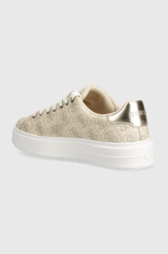 Obuwie Guess sneakersy DENESA10 FLTD10.LEL12.GOLD beżowy