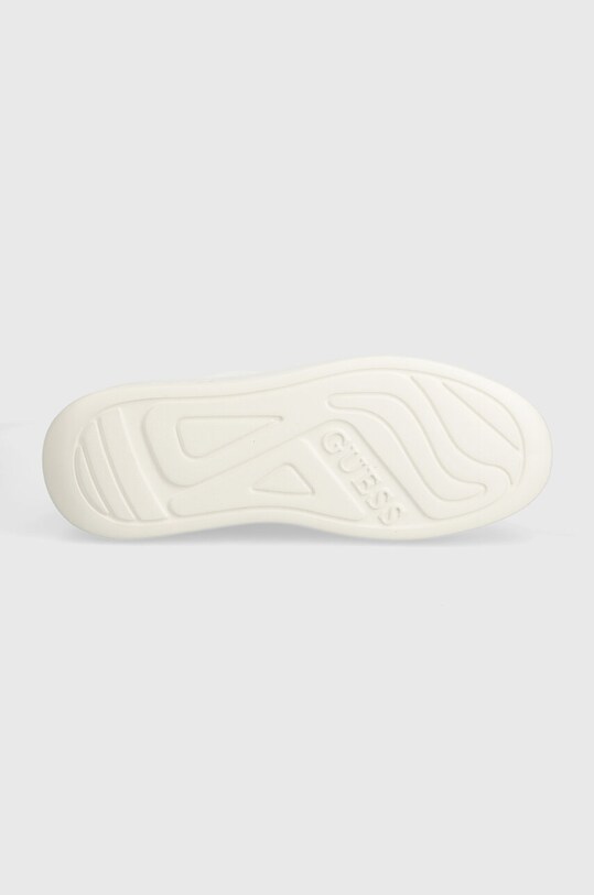 Guess sneakers din piele ELBINA FLTELB.LEA12.WHIGO alb