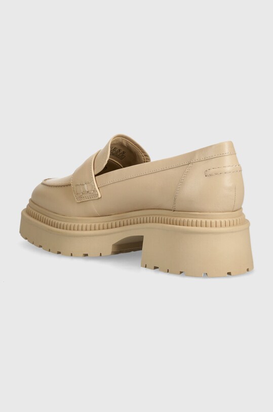 Obuća Kožne mokasinke Guess FINDA FLTFIN.LEA14.BEIGE bež