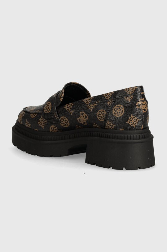 Boty Mokasíny Guess FINDA2 FLTFI2.FAL14.BROWN hnědá