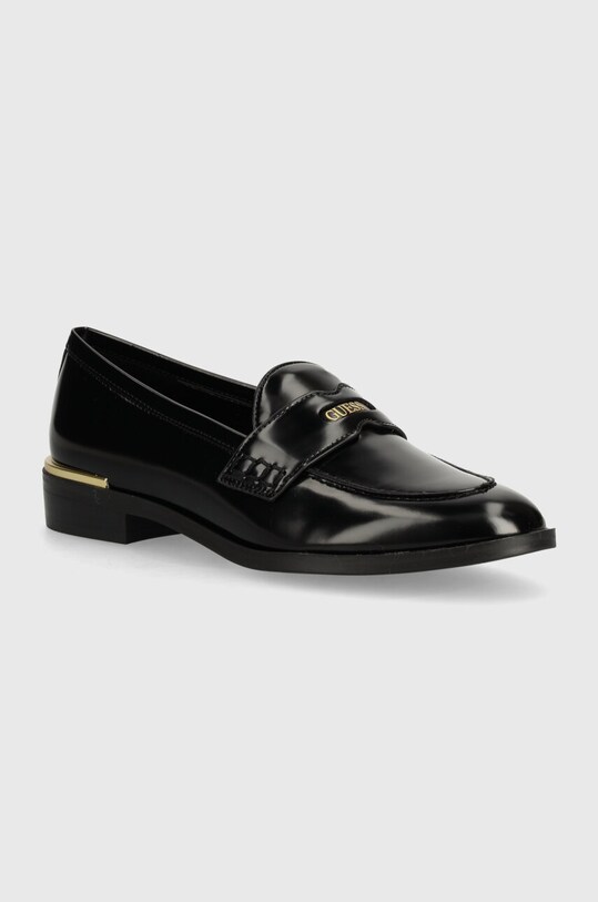 Guess mocasini KAINE sintetic negru FLTKNI.ELE14.BLACK