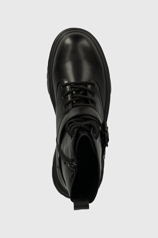 Μποτάκια εργασίας Guess PAMELA μαύρο FLTPAM.LEA10.BLACK