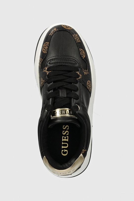 Guess sneakers QUEENZ negru FLTQNZ.FAL12.BLKBR