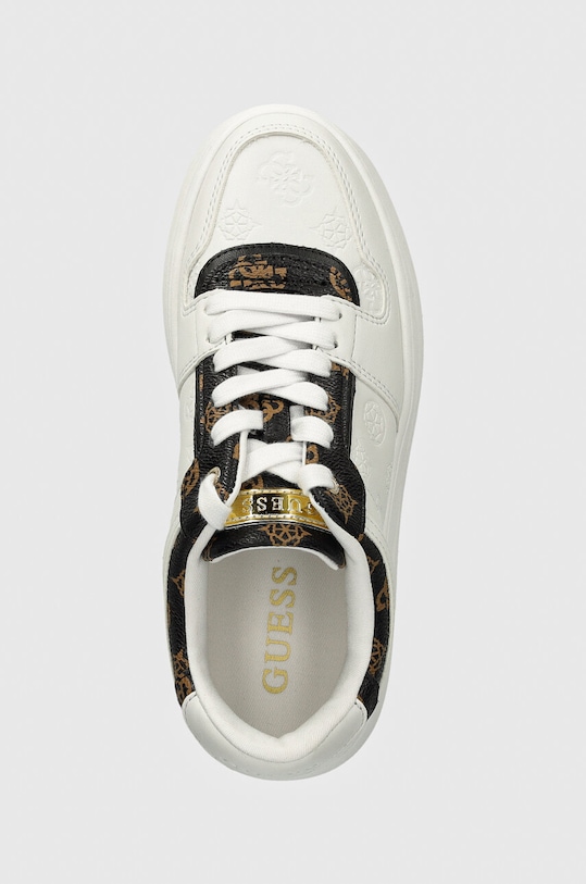 Guess sneakersy QUEENZ biały FLTQNZ.FAL12.WHIBR