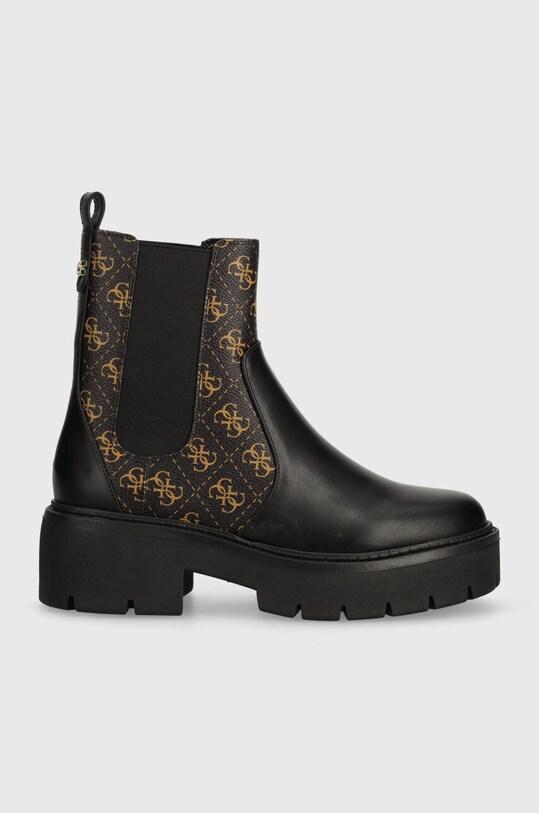 Guess sztyblety SHUZE FLTSHU.ELE10.BLKBR czarny AW24