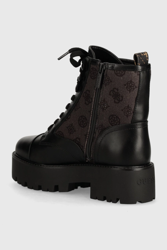 Încălțăminte Guess botine VAINA2 FLTSL2.FAL10.BLKCO negru