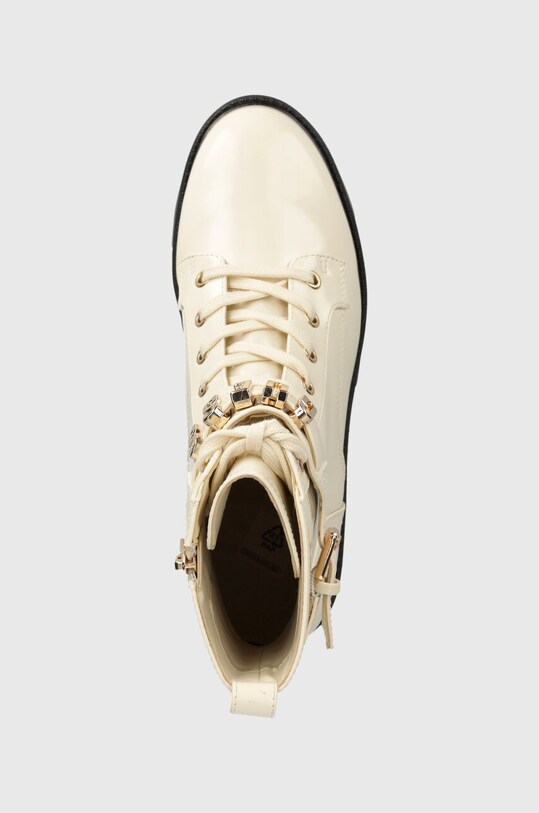 Guess botine VAIRES bej FLTSOM.PAT10.CREAM