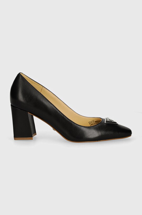 Guess scarpe décolleté VARLAY2 FLTVR2.LEA08.BLACK nero AW24