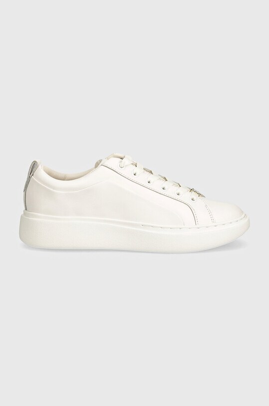 Кожаные кроссовки BOSS Amber 50522947.100 белый AW24