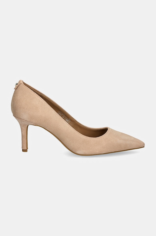 BOSS tacchi in pelle scamosciata Isobel 50518153.230 beige AW24