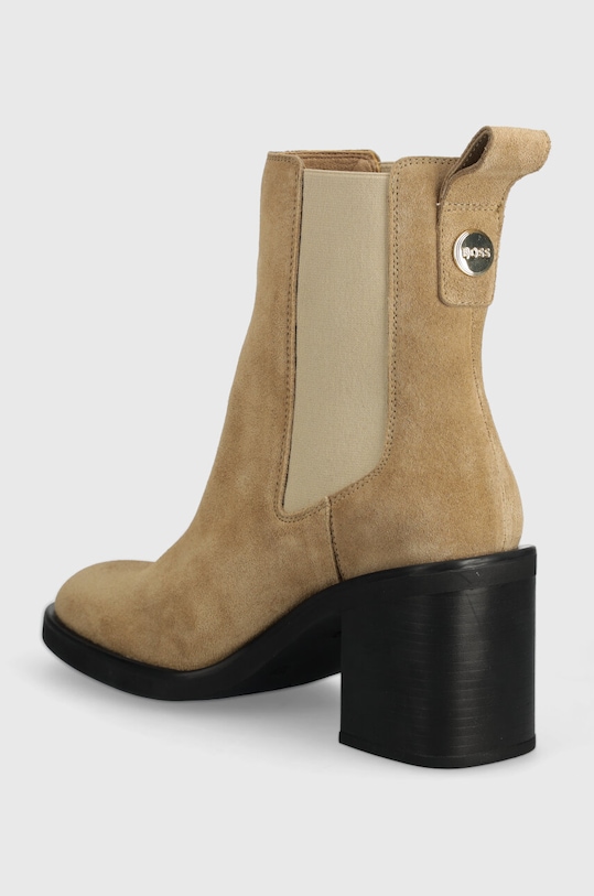 Obuća Gležnječe od brušene kože BOSS Camy 50523448.271 bež