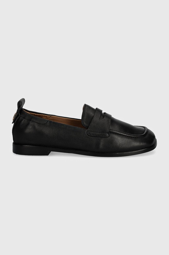 BOSS mokasyny skórzane Avylin 50523498.001 czarny AW24