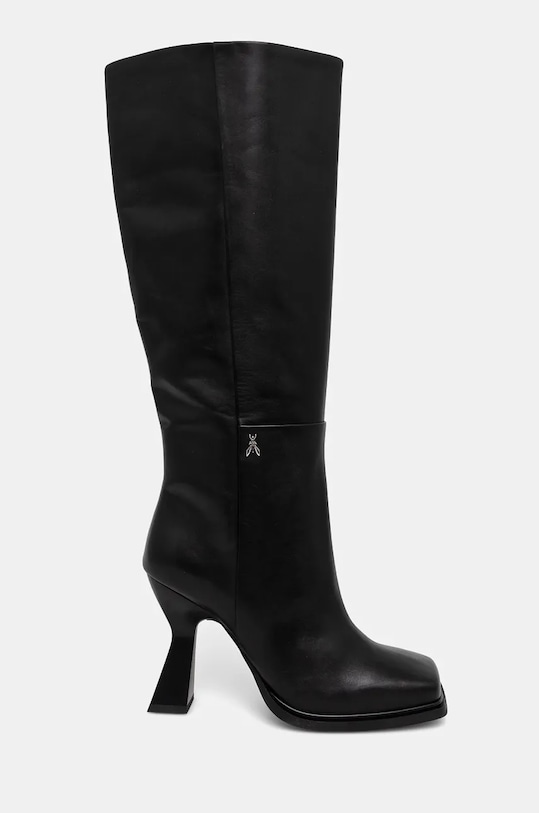 Patrizia Pepe ghete de piele peste 8 cm negru 8Y0100.L048.K103