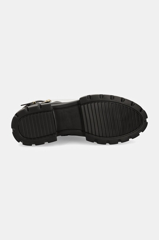 AGL cizme de piele Chunky Lowboot D756593PGKA2131013 negru